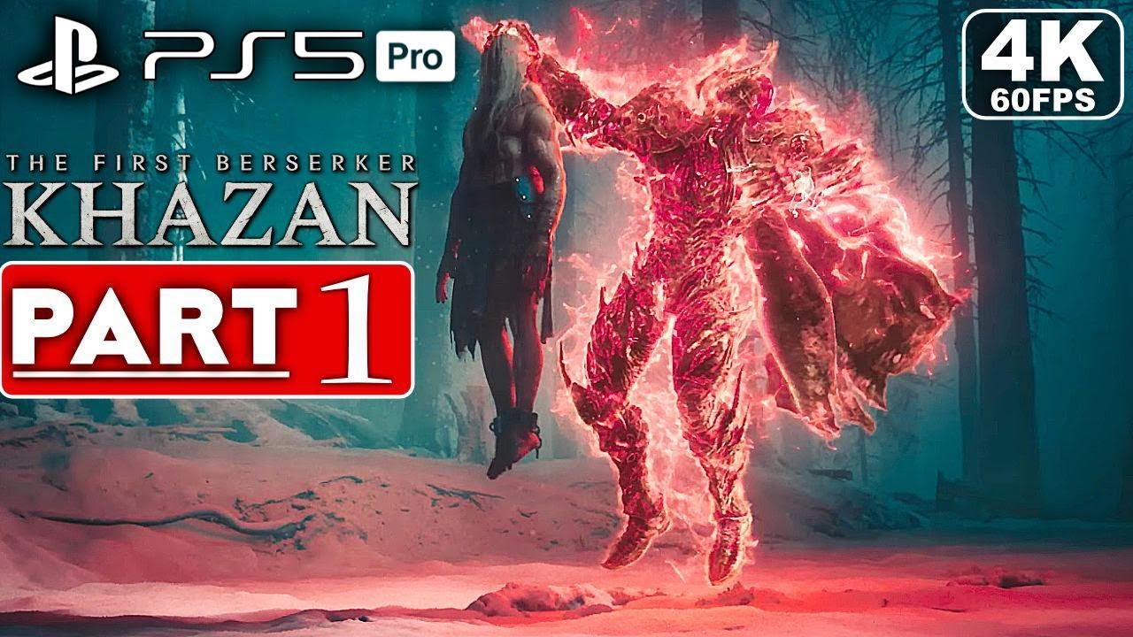 THE FIRST BERSERKER KHAZAN Gameplay Walkthrough Part 1 FULL GAME [4K 60FPS PS5 PRO] - No Commentary
