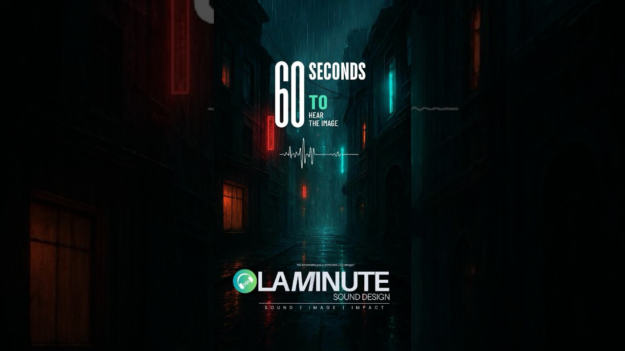 La Minute Sound Design - City Of Shadows #ambientsound #cinematicsounddesign #composer