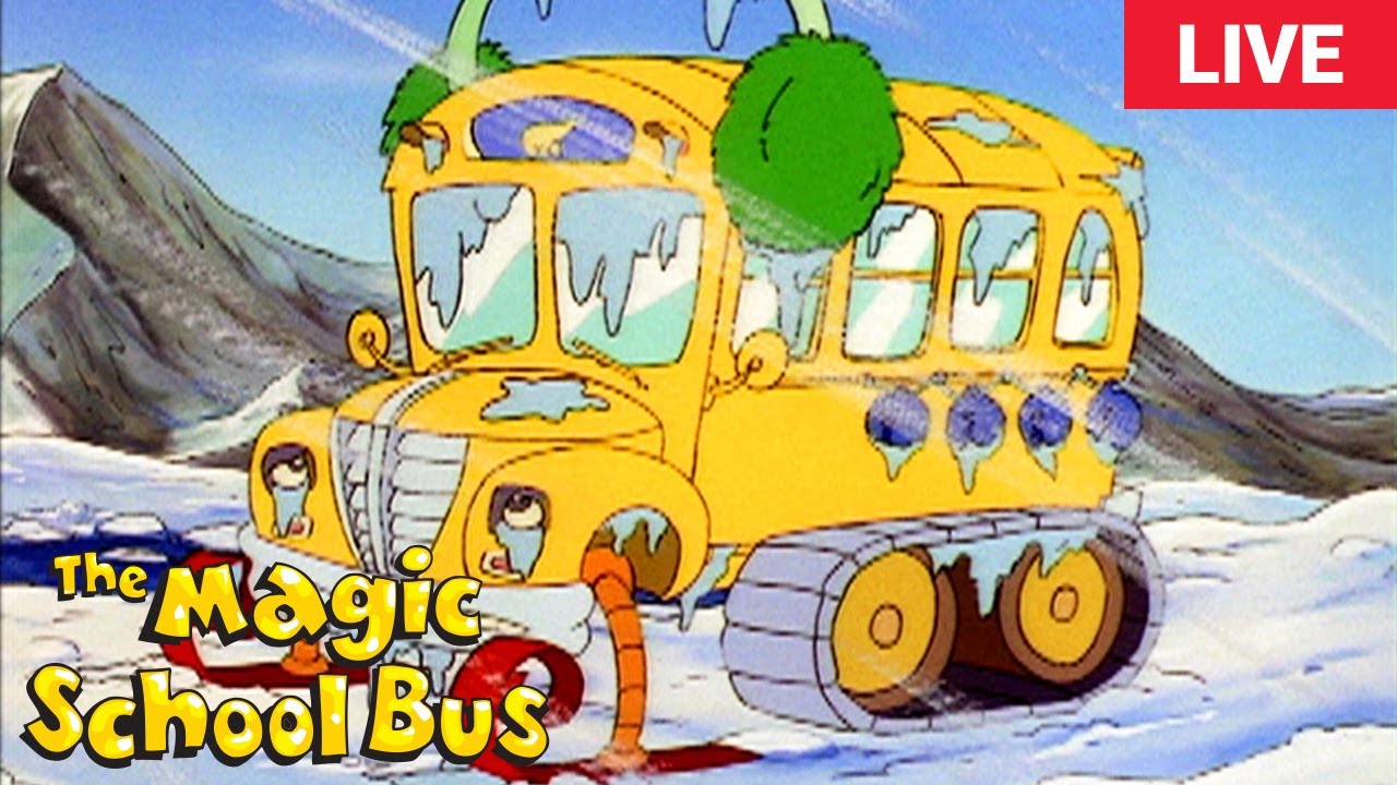 🔴 LIVE 🚌 The Magic School Bus 🚌 Season 3 Holiday 🎄 FULL EPISODES 🦎 Live Stream