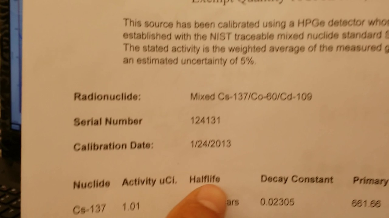 NATS Inc. - Spectraline Training 2015 - Eff Cal Video #1