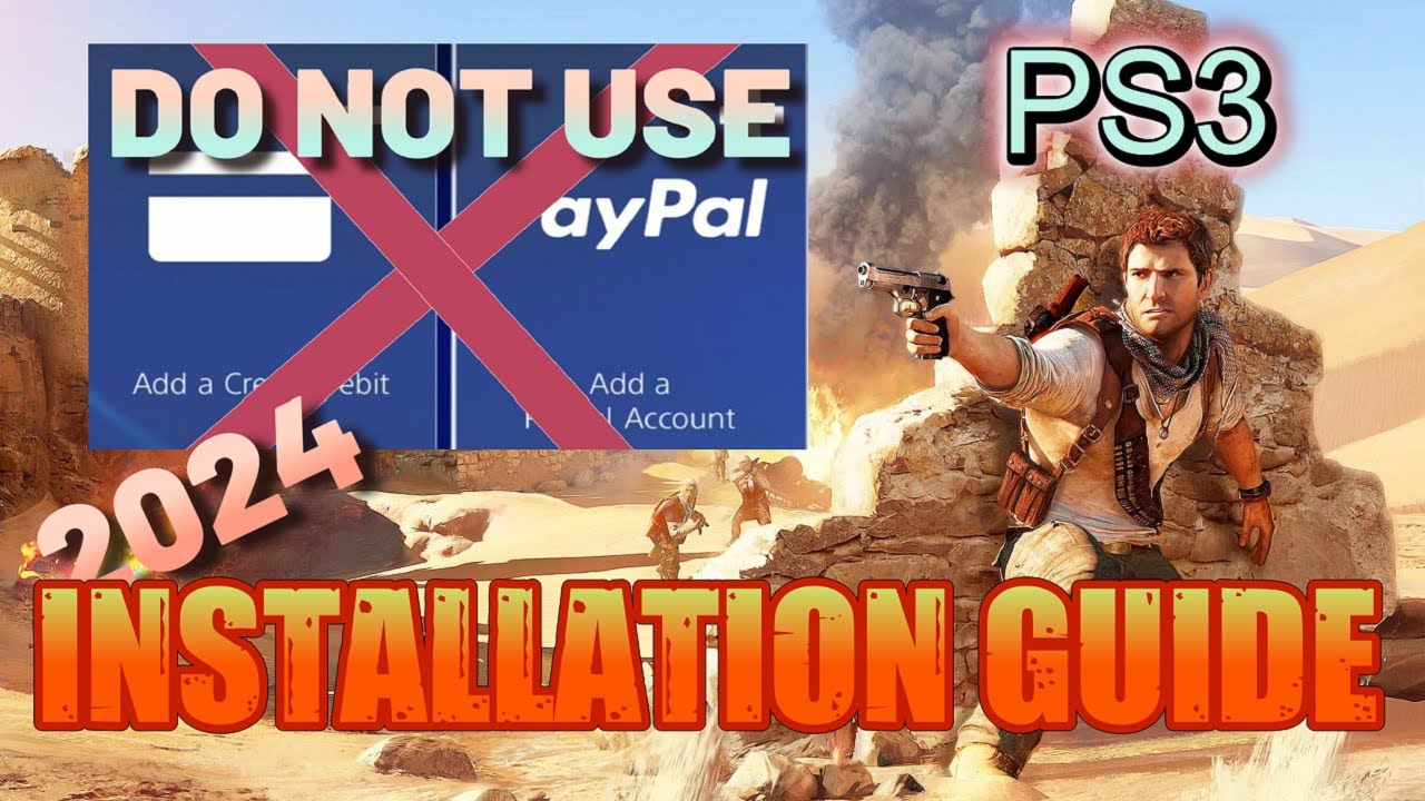 EASY UNCHARTED 3 RELOADED INSTALLATION GUIDE | PS3 2024 (READ DESCRIPTION)