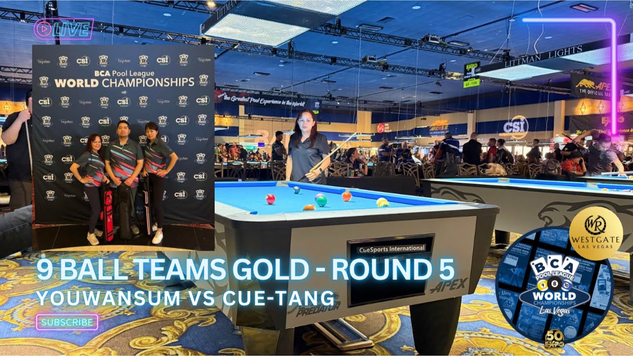 2026 BCAPL World Championships: 9 Ball Teams Gold - Round 5