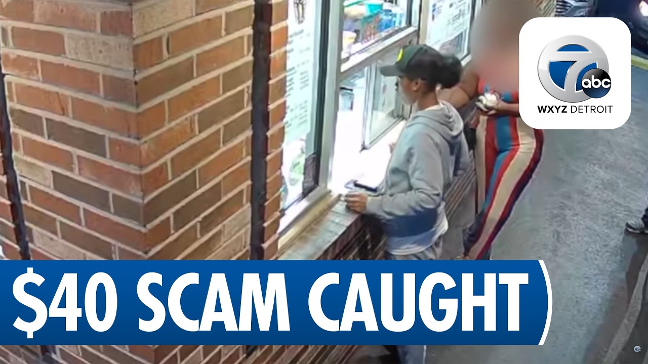 Мошенничество со сдачей в Dairy Queen попало на камеру в Уэйне, штат Мичиган