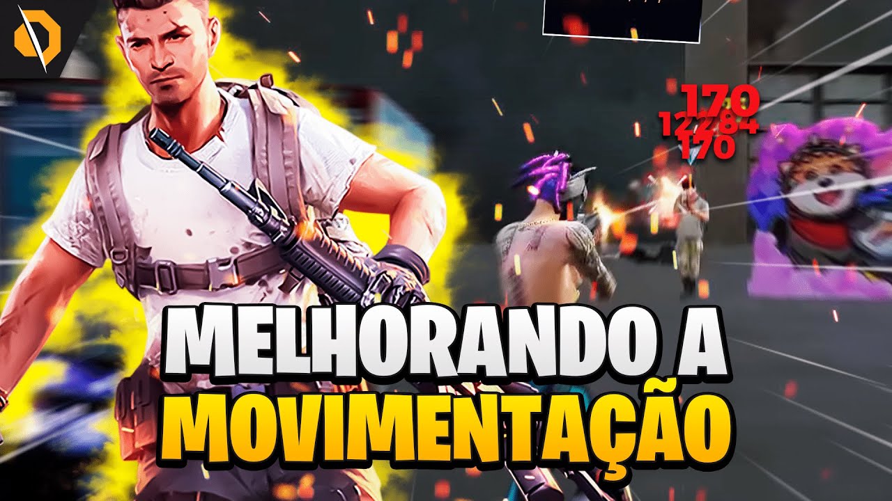 COMO MELHORAR A MOVIMENTAÇÃO NO FREE FIRE (ROTAÇÃO, NOÇÃO DE JOGO E CALL)