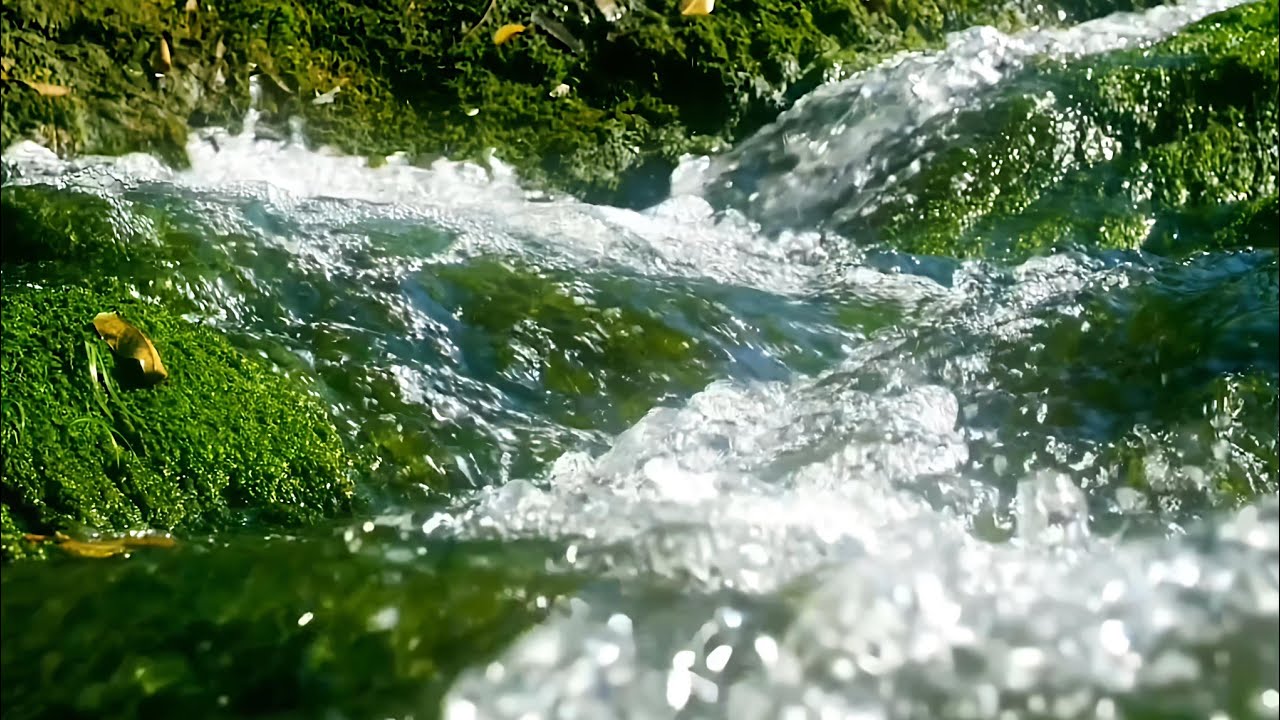 (No ad ) Peaceful Water Sounds & Soft Classical Guitar 🎸 | Calm & Relax