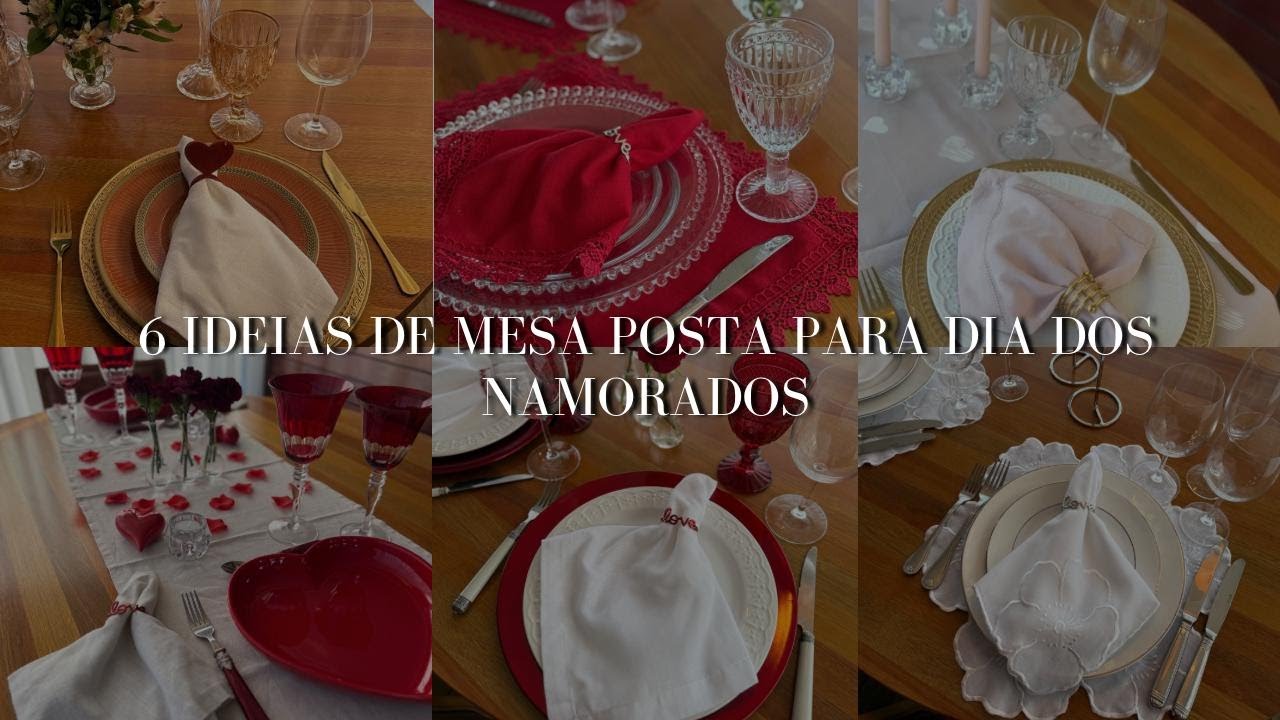 MESA POSTA DIA DOS NAMORADOS