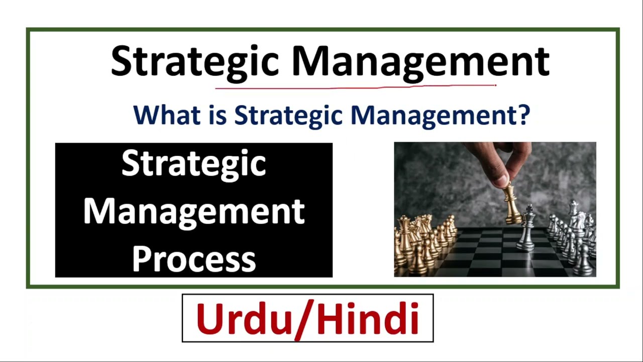 What is Strategic Management? Strategic Management Process