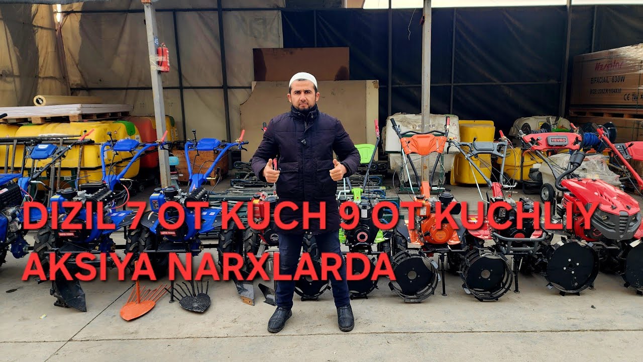 DIZILNI MOTOBLOKLAR NARXLAR #OPTOM 