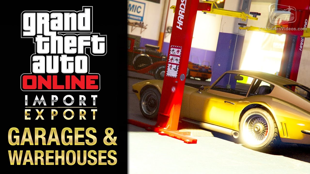 GTA Online Import/Export DLC - All Office Garages & Vehicle Warehouse Interiors