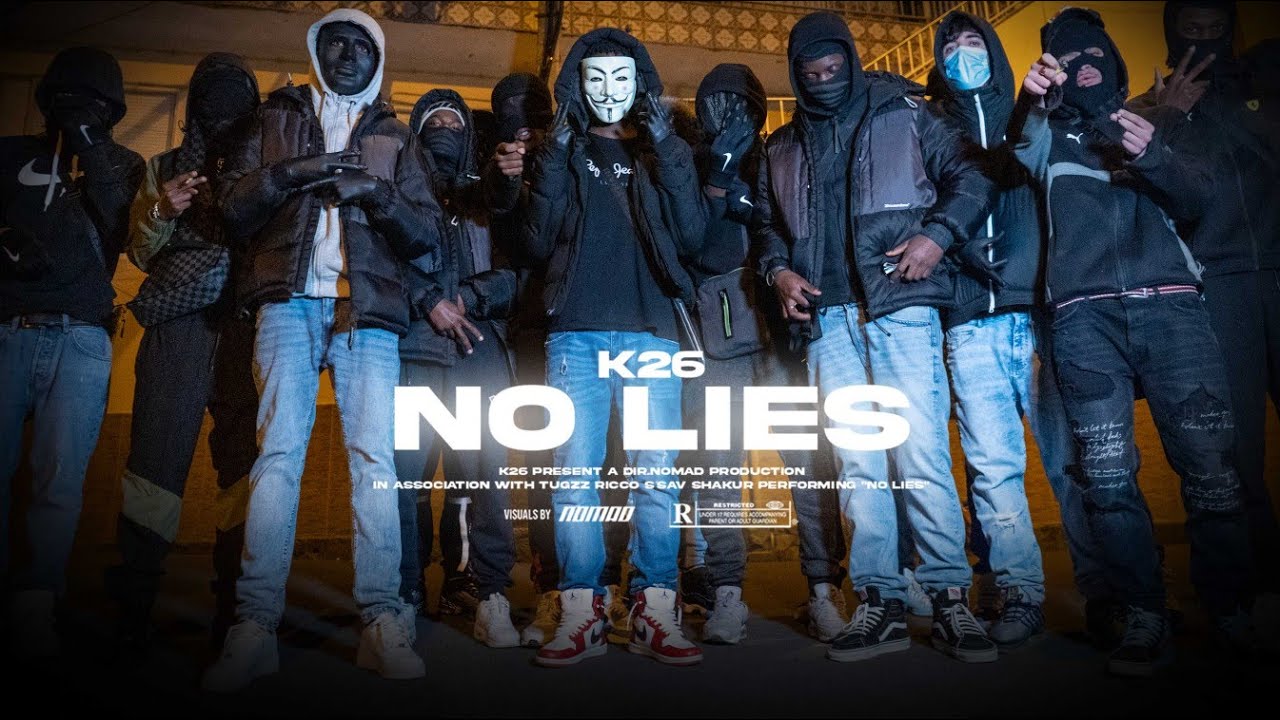 #K26 Ricco x Tugzz x s'Sav x Shakur - No Lies [Music Video Dir by Nomad]