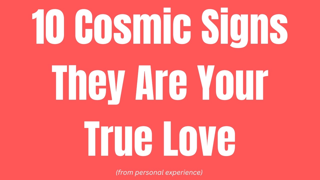 10 Signs You Have Met The One ❤️ ✨ ❤️  #love #chosenones #twinflamesunion