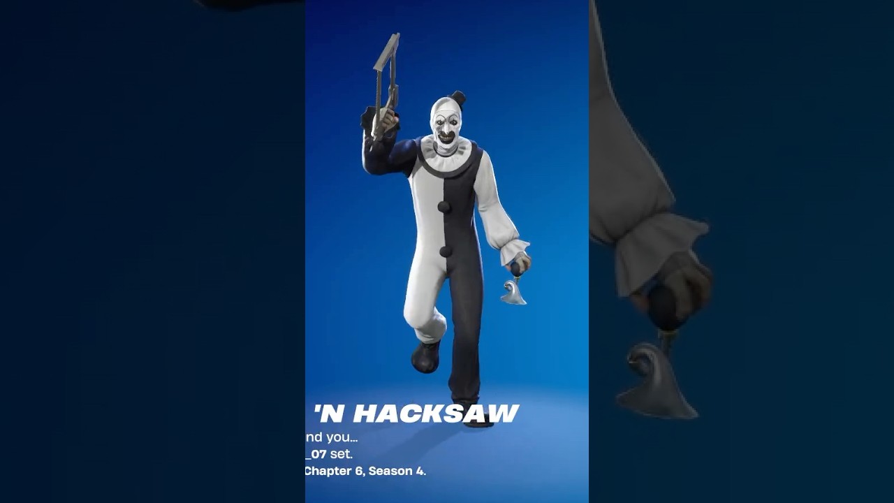 NEW Fortnite ART THE CLOWN Emote!