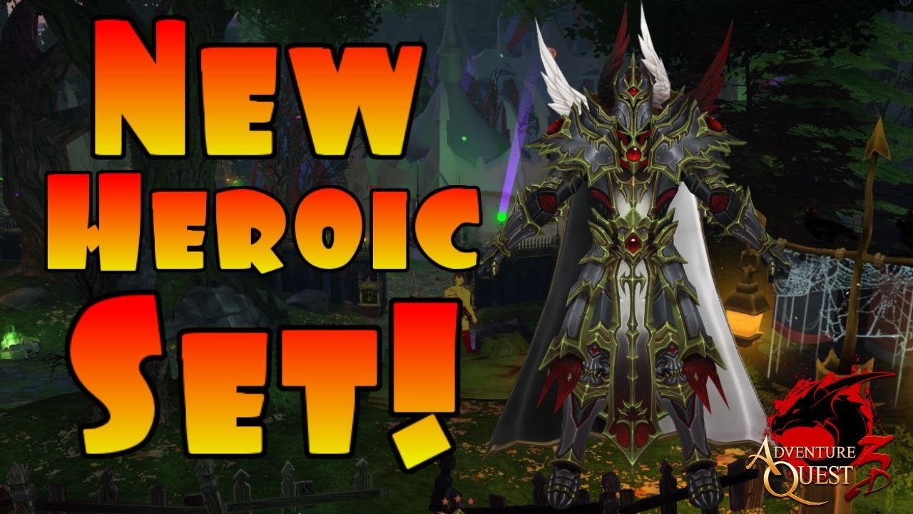 NEW Heroic Armor Set! Frostval Raw Mount & Armor And More! Adventurequest 3D