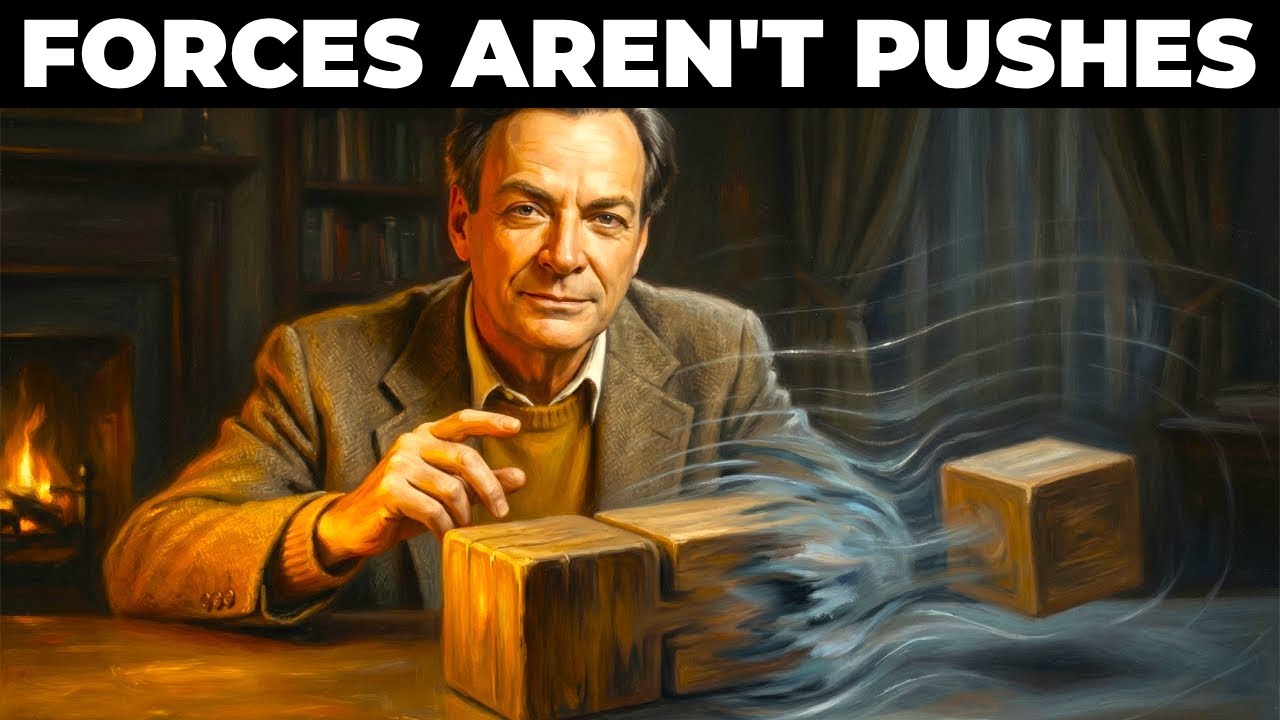 Richard Feynman Explains the Biggest Misconception About FORCE