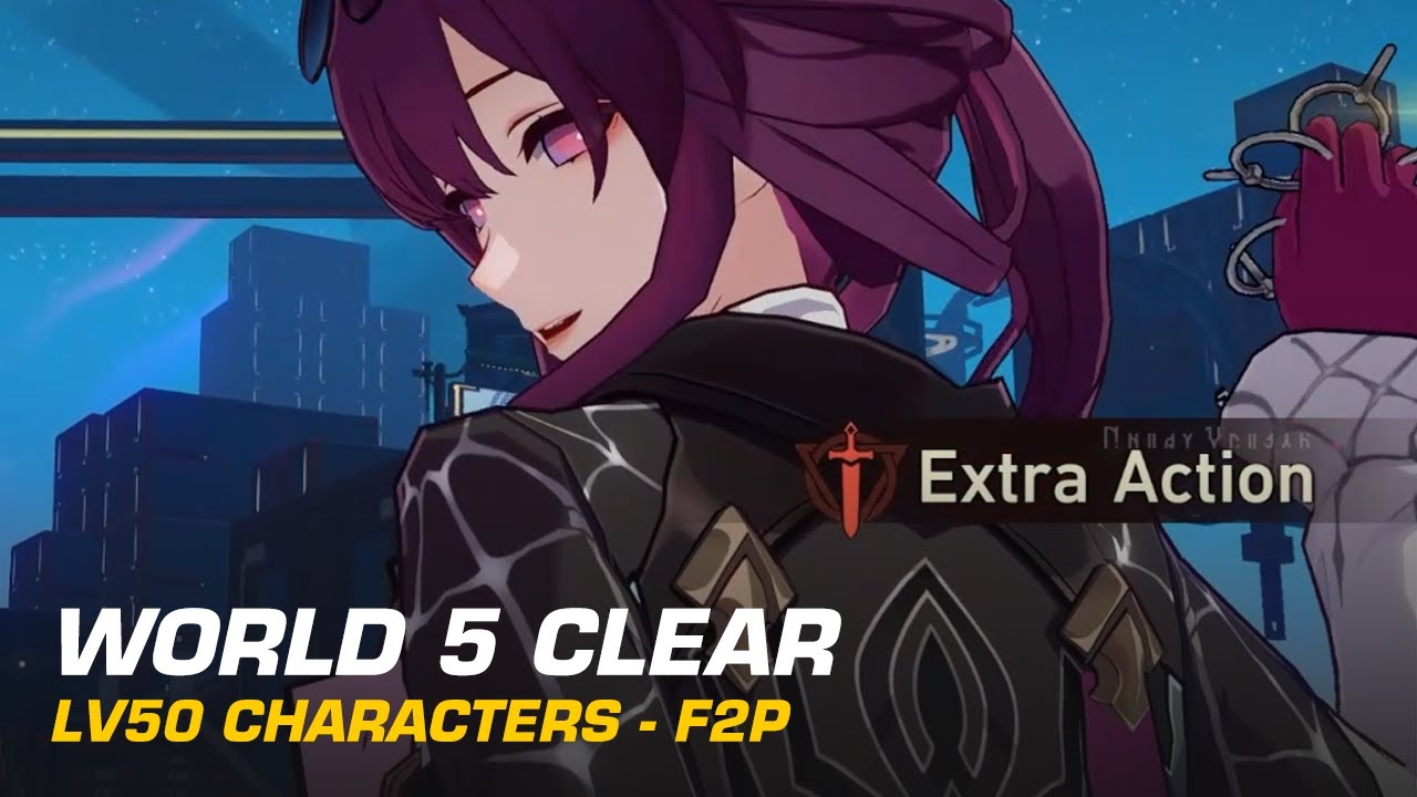 World 5 Clear (Preservation) - Lv50 Trailblazer / Sampo / March / Bailu - F2P | Honkai: Star Rail
