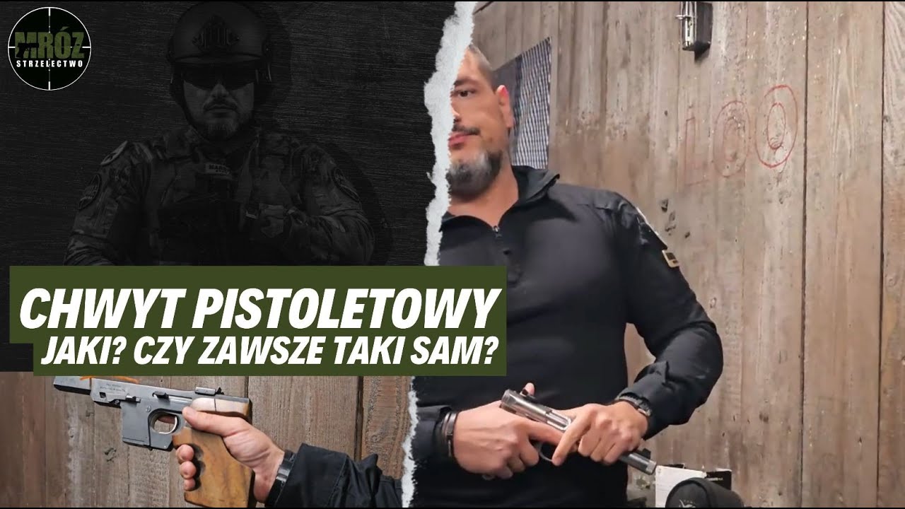Chwyt pistoletowy - jak trzymać pistolet żeby nie strzelać jak pierdoła
