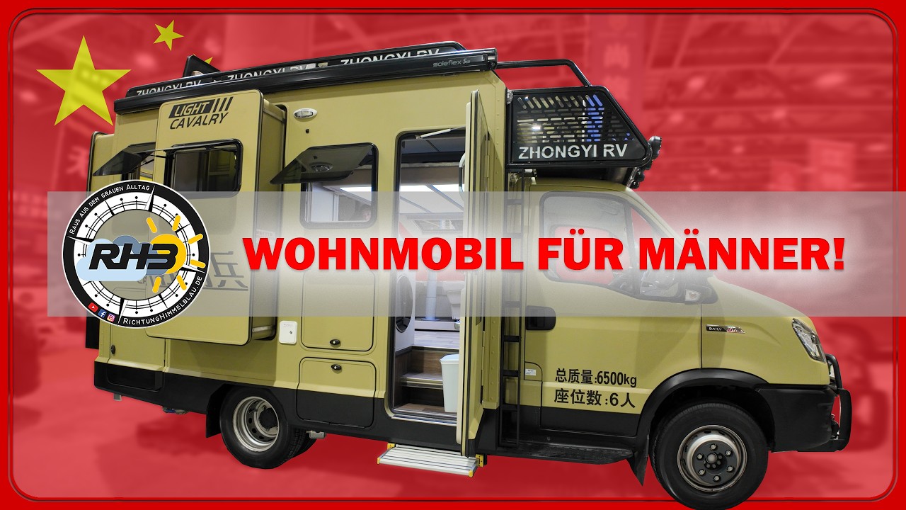 Unglaubliches Expeditions-Wohnmobil mit 3 Slideouts 😲😲😲- Das Zhongyi Extreme haut mich um! 🚐🔥