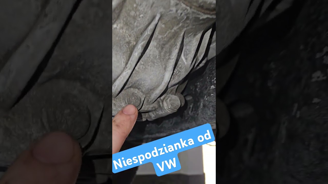 NIESPODZIANKA OD VW, NIE WYMIENISZ OLEJU BO CI NIE POZOWLIMY #mechanik #mechanic #audi