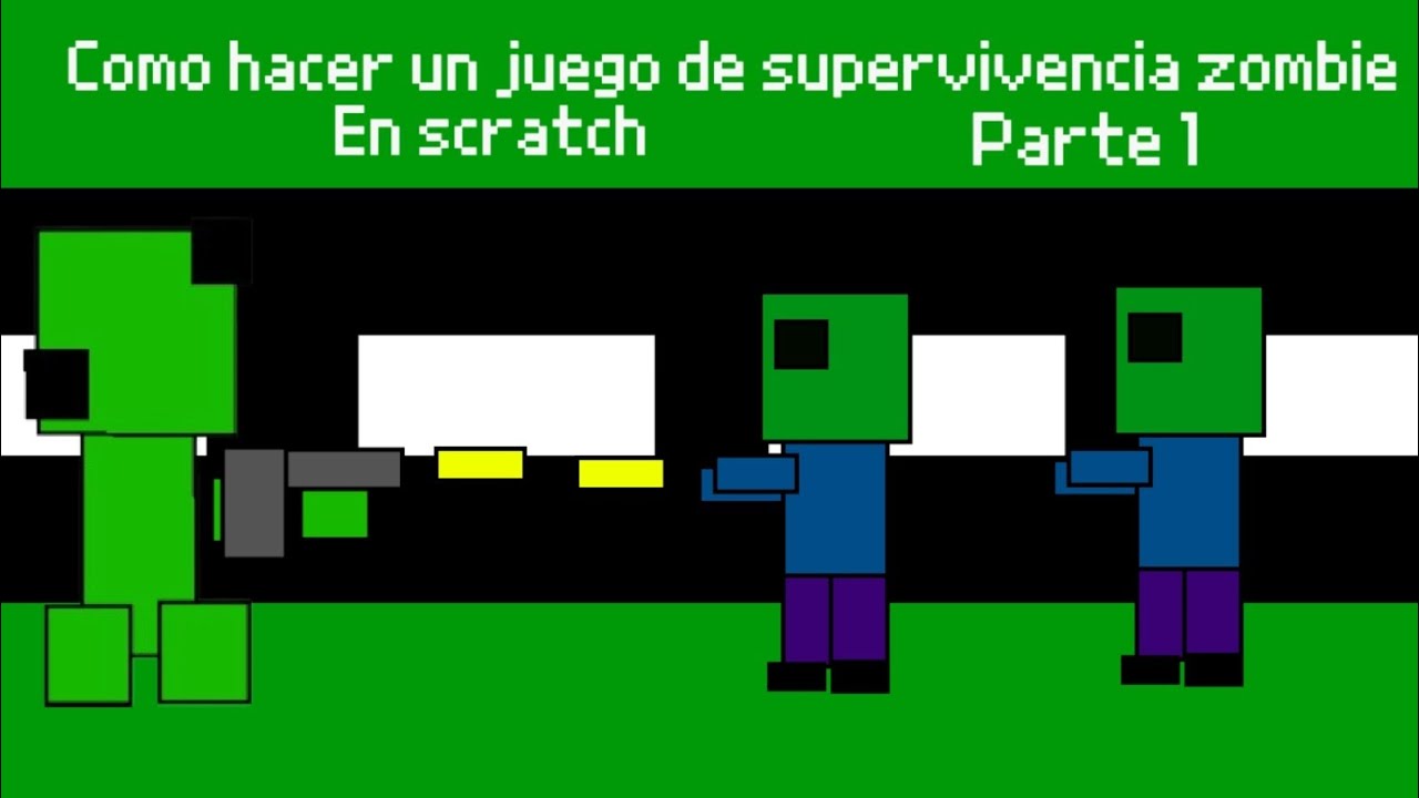Como hacer un juego de supervivencia zombie en scratch 3.0 parte 1
