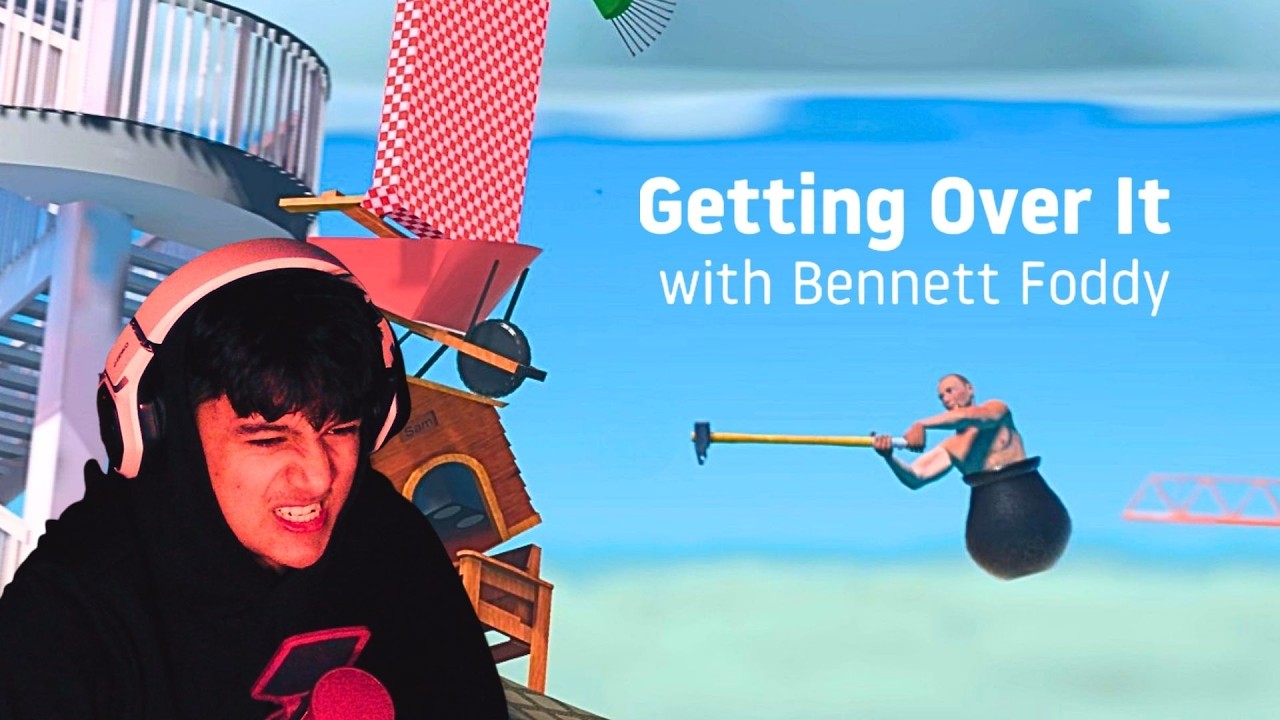 The MOST RAGEBAITING Game Ive Ever Played (Getting Over It- With Bennett Foddy)