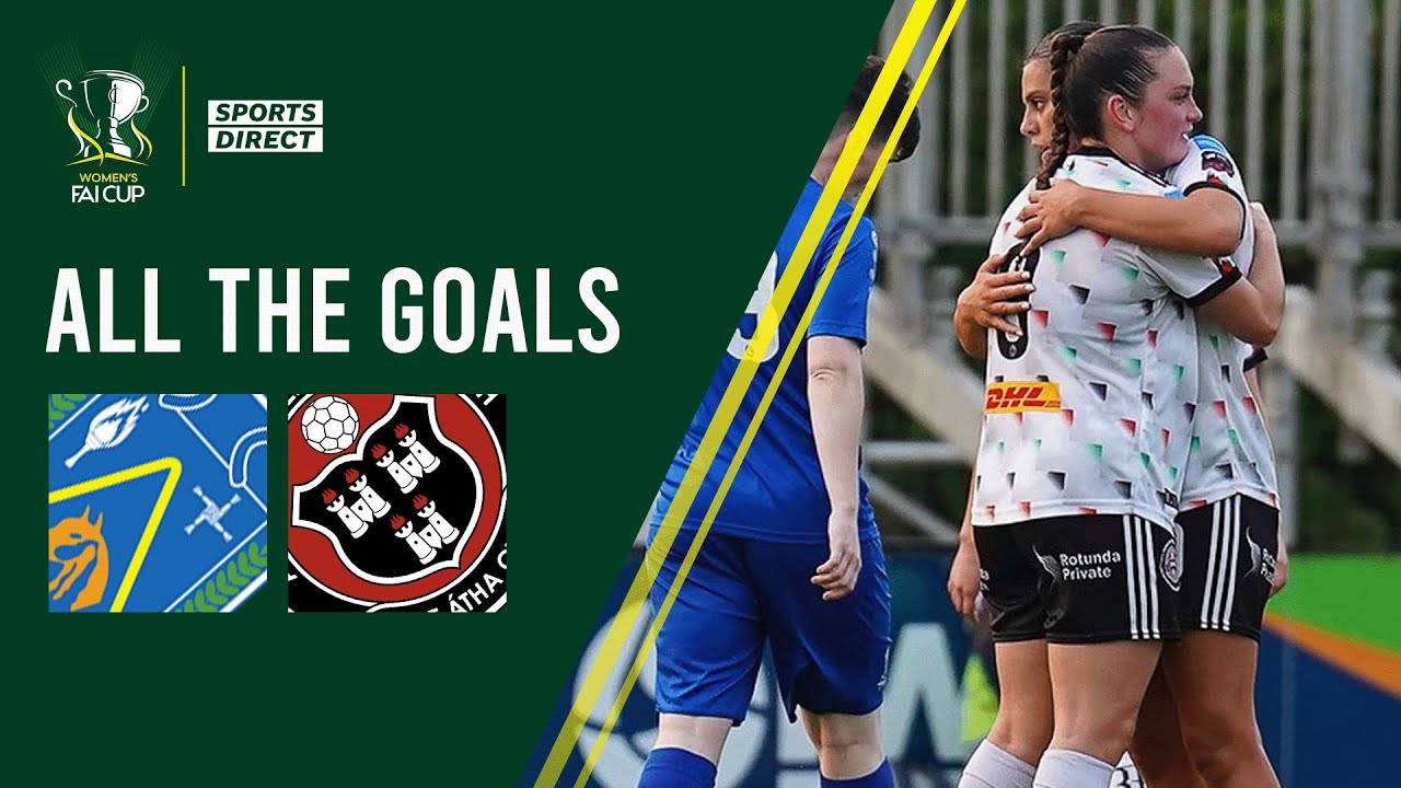 Newbridge Town 1-7 Bohemians | Sports Direct Women's FAI Cup Quarter-Final | All The Goals