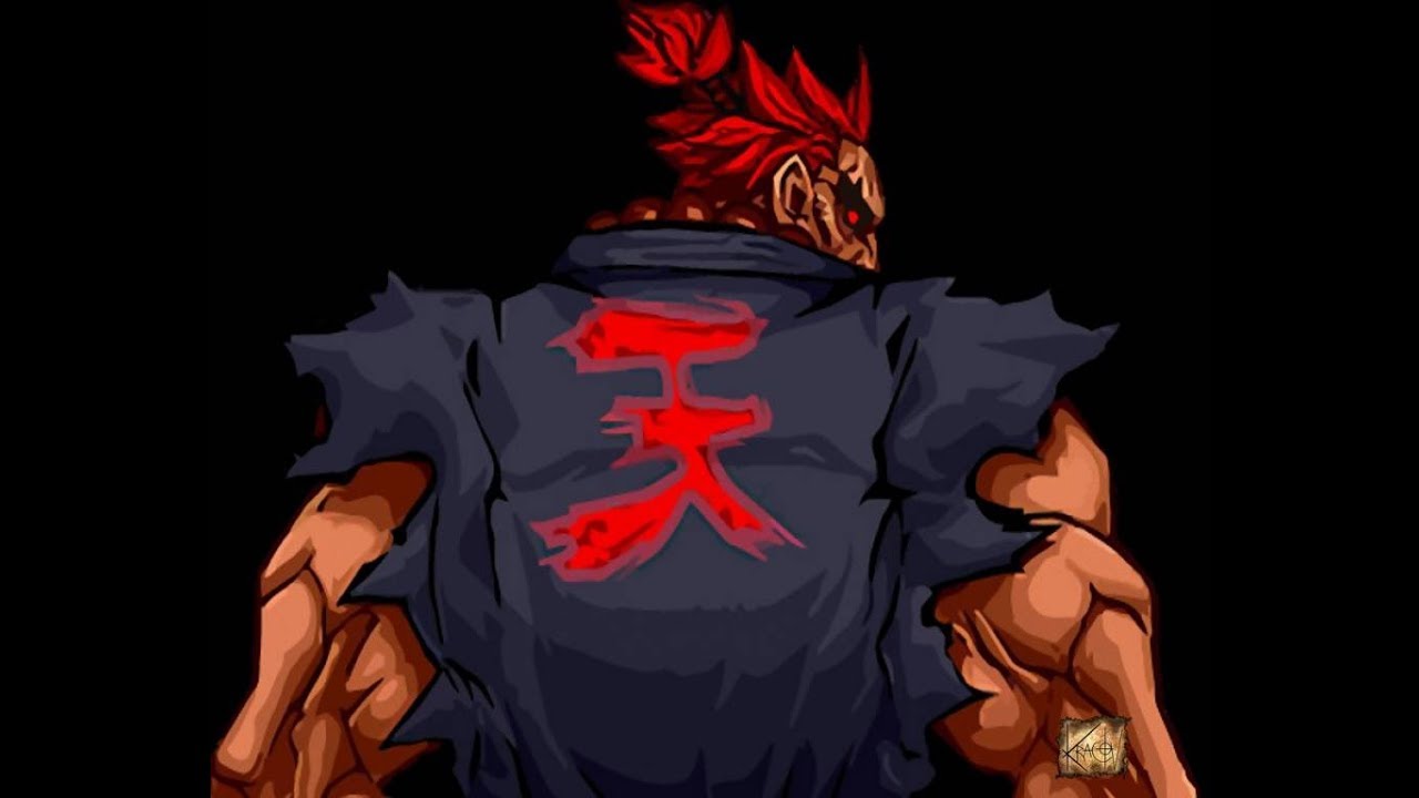 Akuma POTS style by DeathScythe,ending by Gus Saint