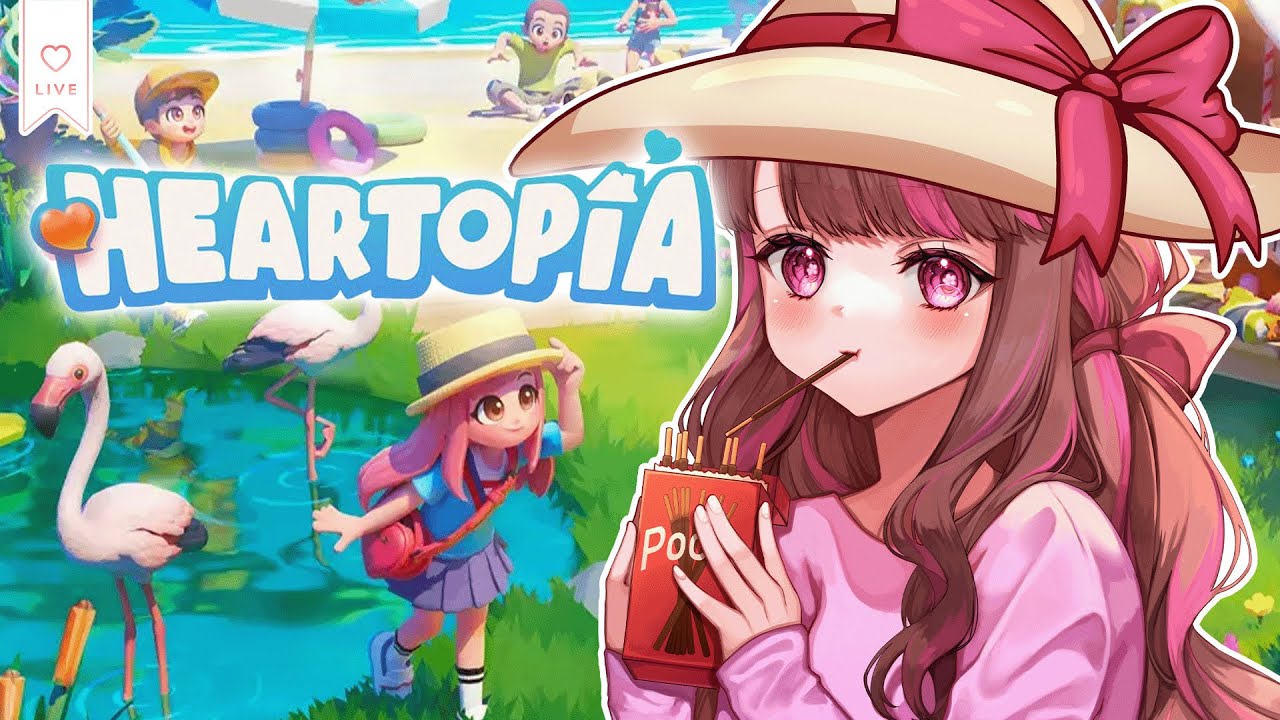 【Heartopia】เปิดประสบการณ์ ปลูกผักทำสวนสร้างบ้านแต่งตัว~【Lonita 🎀 VZ】