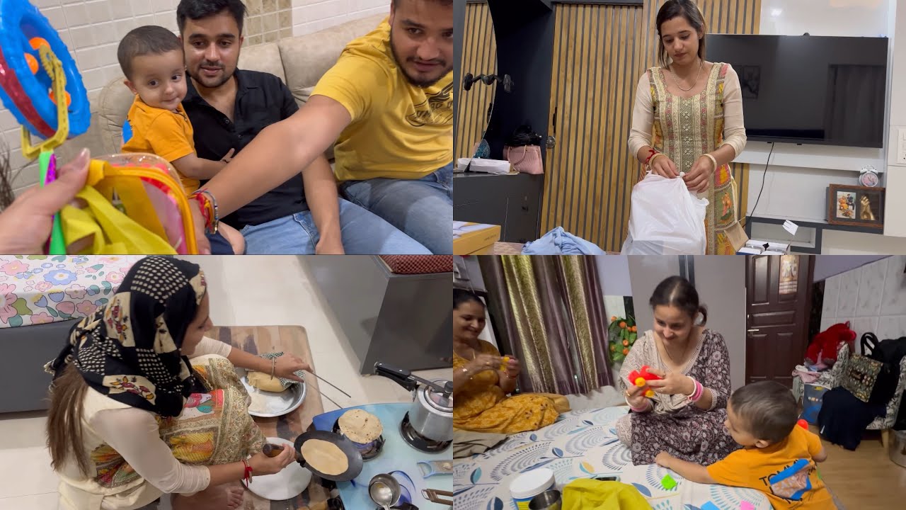 माईके से dekho क्या-क्या लाई🥰