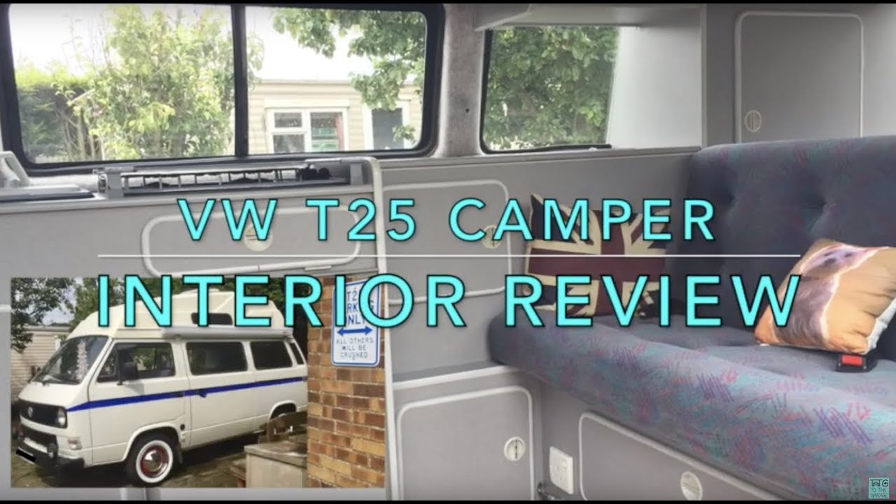VW T25 Vanagon camper interior review