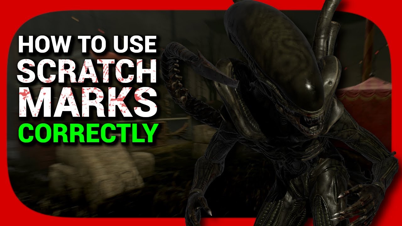 How To Use SCRATCH MARKS Correctly | Xenomorph Match Review for darkXwolf17 | #DBDCREATOR