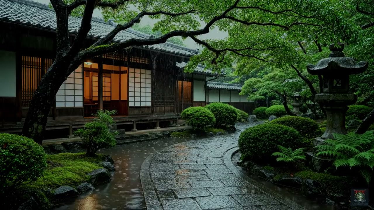 Gentle Rain Sounds for Sleep Stress Relief and Relaxation