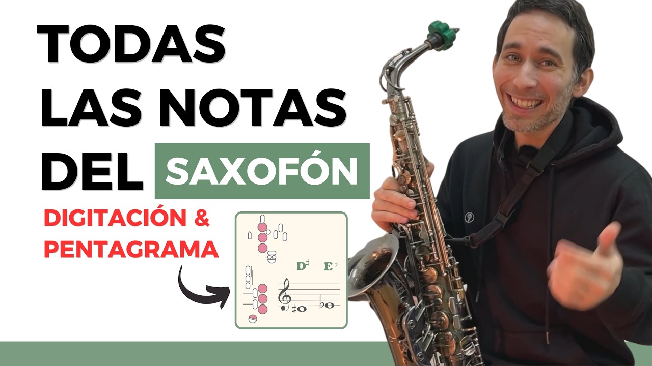 Todas las Notas del Saxofón, Escala Cromática - Sami Perfecto