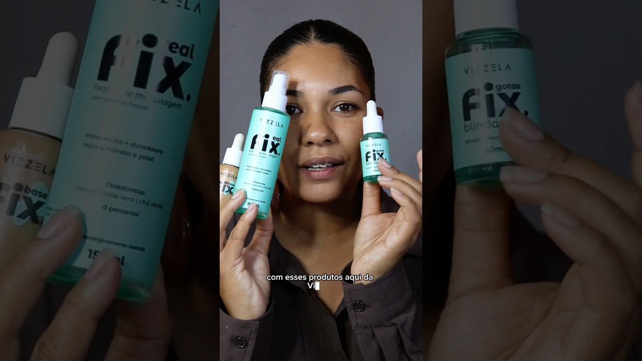 TESTANDO DURABILIDADE DA VIZZELA - base, blindagem e fixador Vizzela #maquiagem #makeup #review