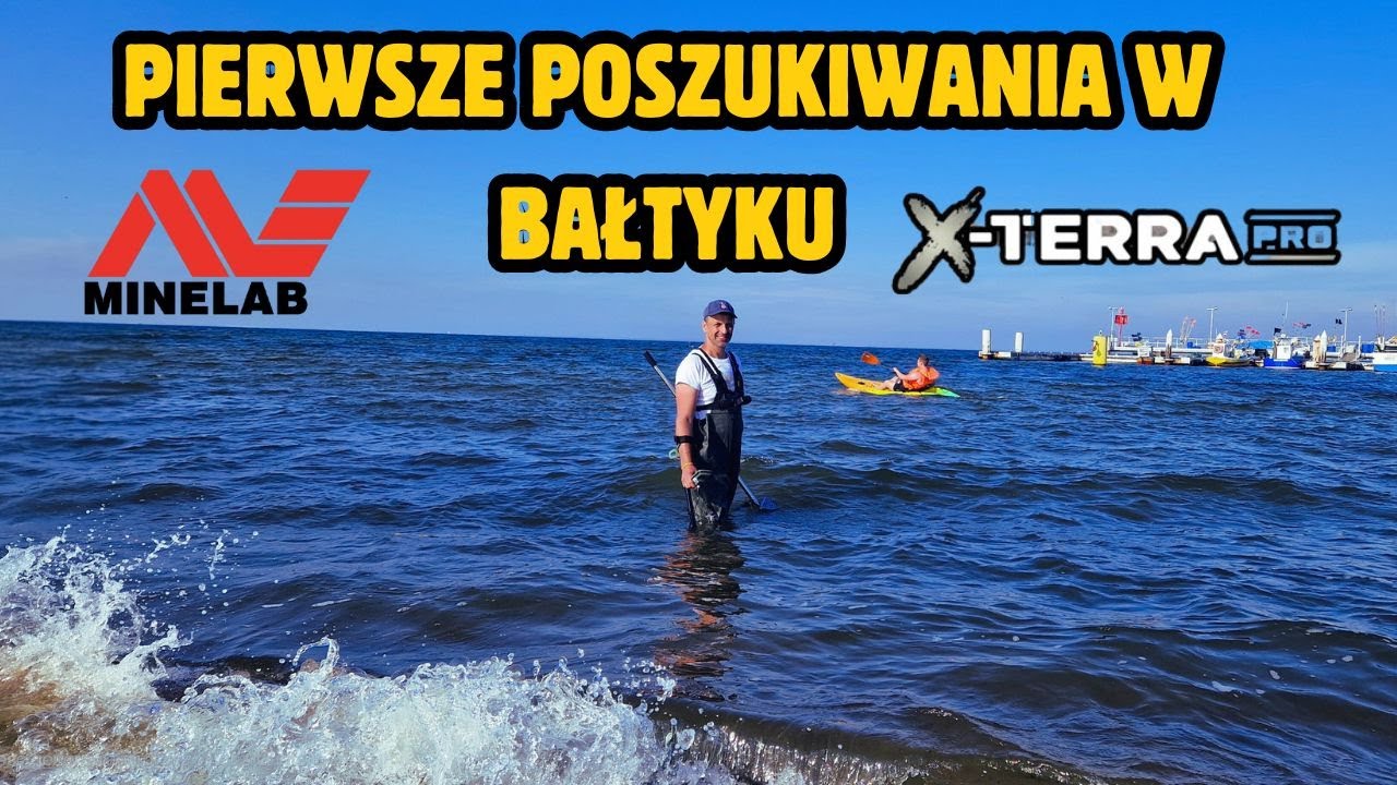 #134 Pierwsze Poszukiwania Detektorem Metali Nad Bałtykiem Minelab Xterra Pro
