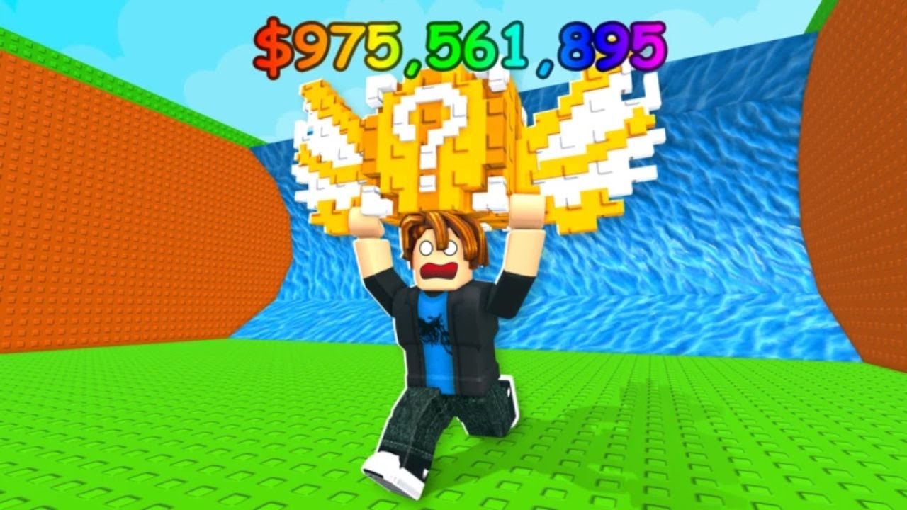 I Got RICH From Lucky Blocks 😳💰 | Escape Waves For Lucky Blocks Roblox