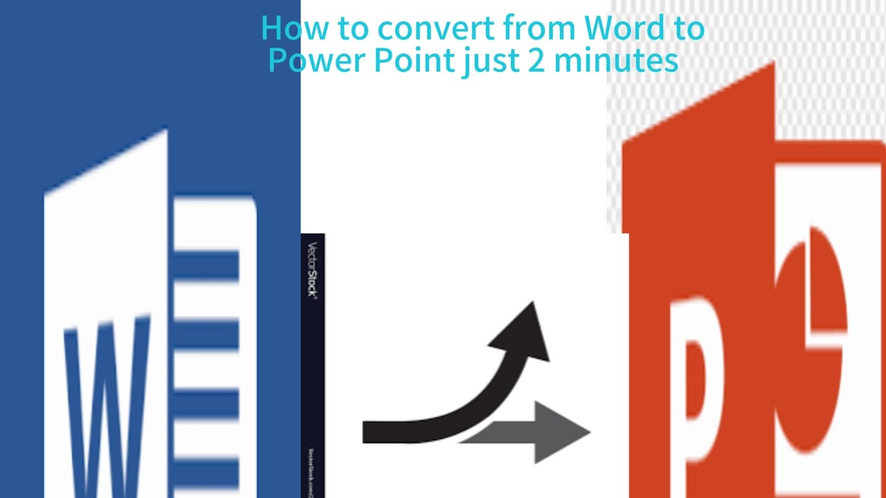 በ 2ደቂቃ ብቻ ከWord ወደ  power point እንዴት መቀየር ይቻላል