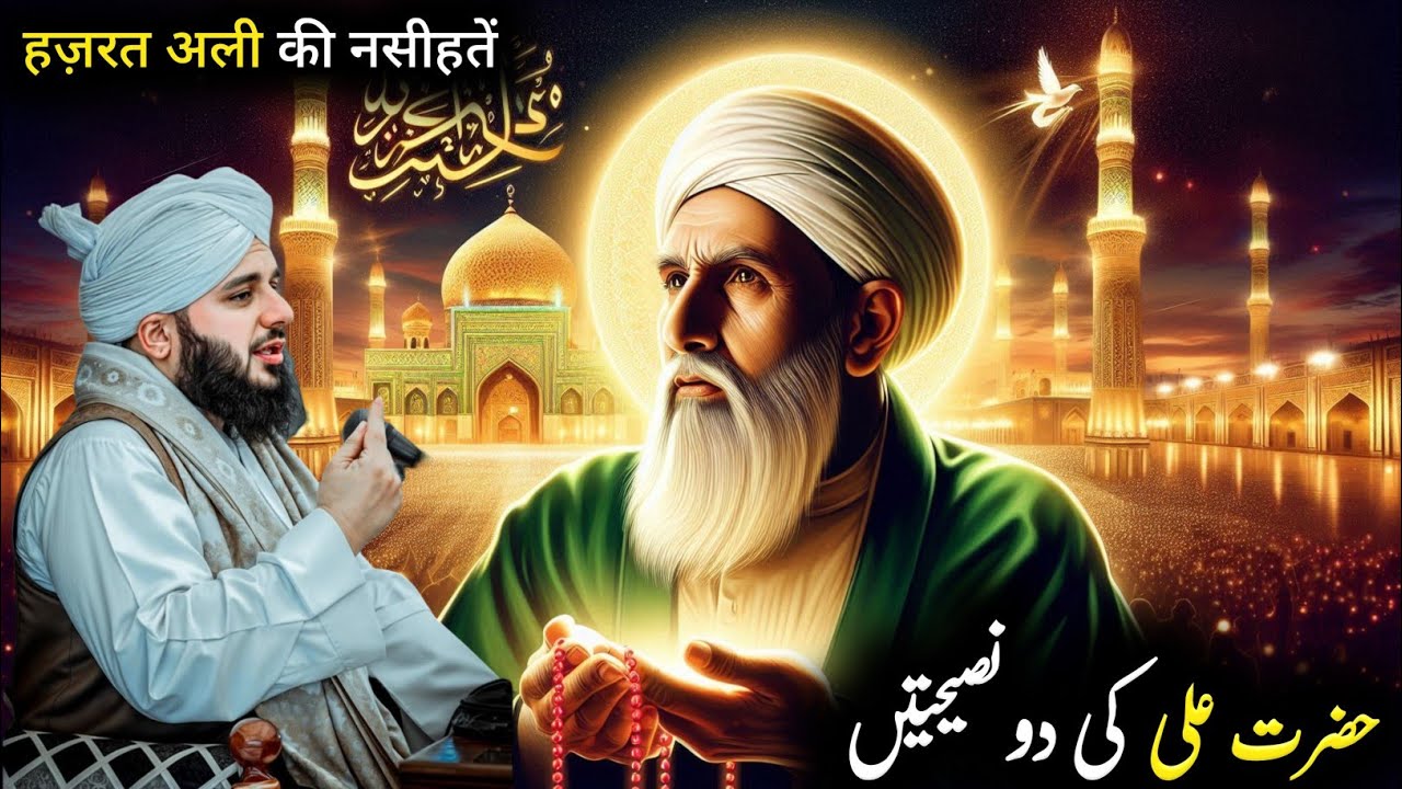 Hazrat Ali ki do naseehat | Ajmal Raza Qadri ka dil ko hila dene wala byan