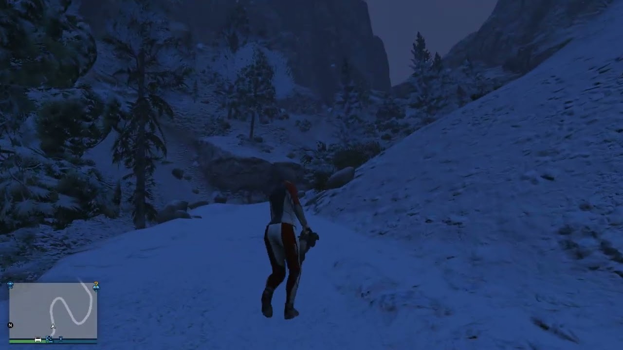 Grand Theft Auto V Online - Waiting For Yeti To Spawn