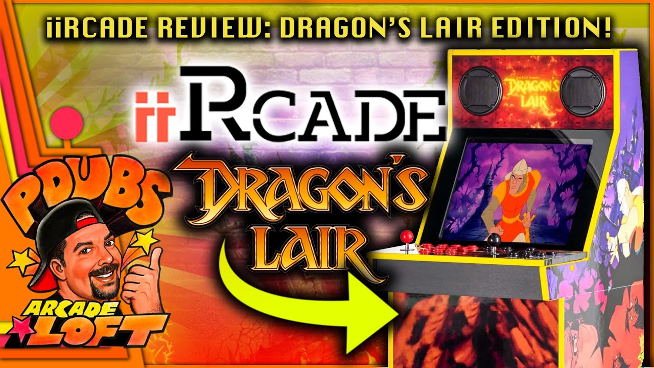 iiRcade Dragon's Lair Premium Edition Review!  Adventure Awaits!
