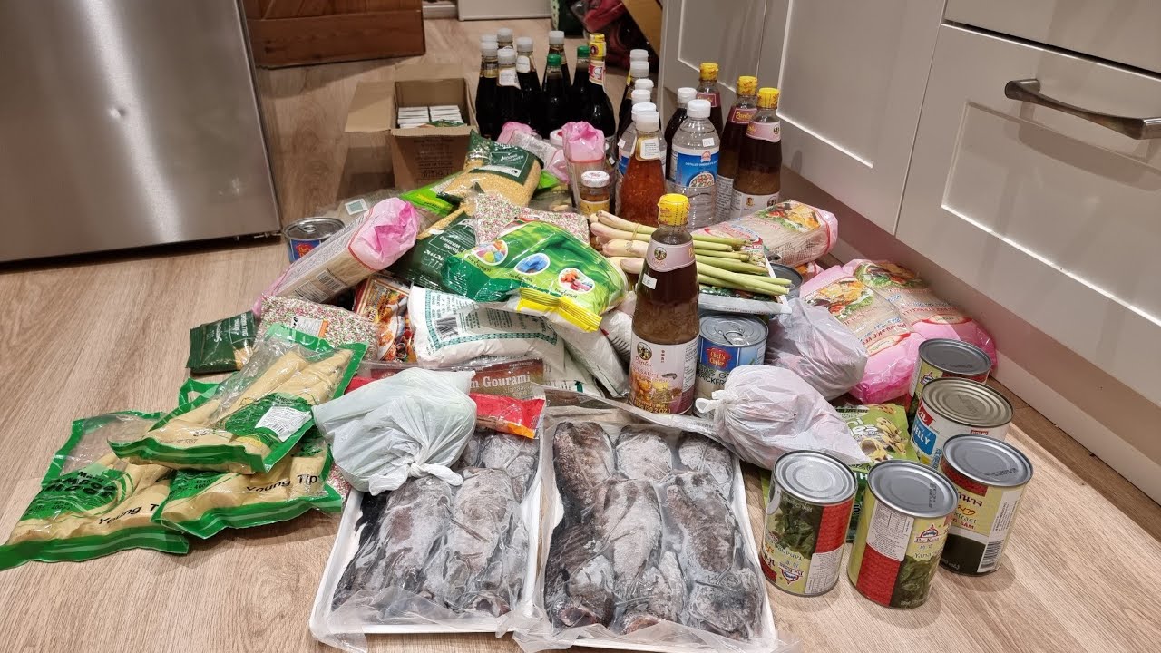 2023ep201.รีวิวอาหารไทยในอังกฤษ(เงิน15,000 บาทจะซื้ออะไรได้บ้าง)