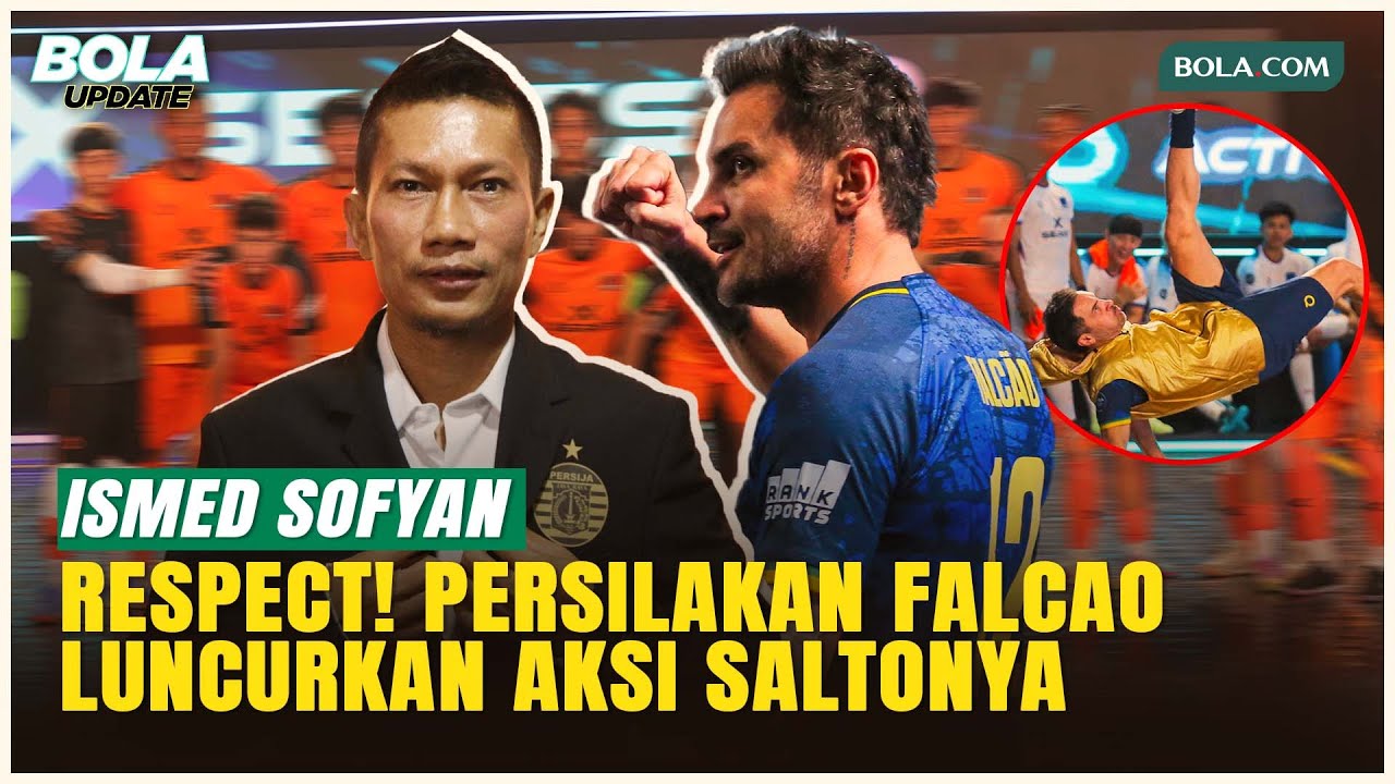 Kelas! Komentar Ismed Sofyan Memberi Ruang Falcao untuk Menampilkan Aksi Salto di Futsal X Series 2