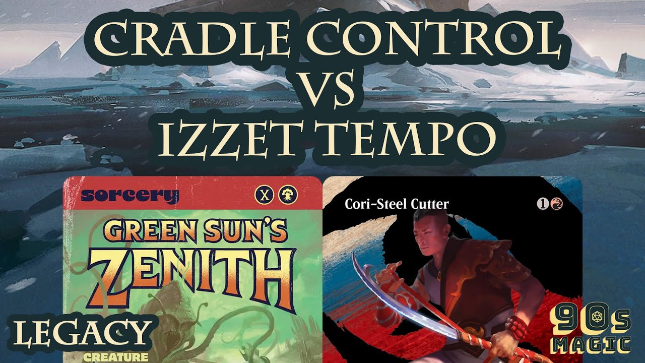 Cradle Control против Izzet Tempo [MTG Legacy]