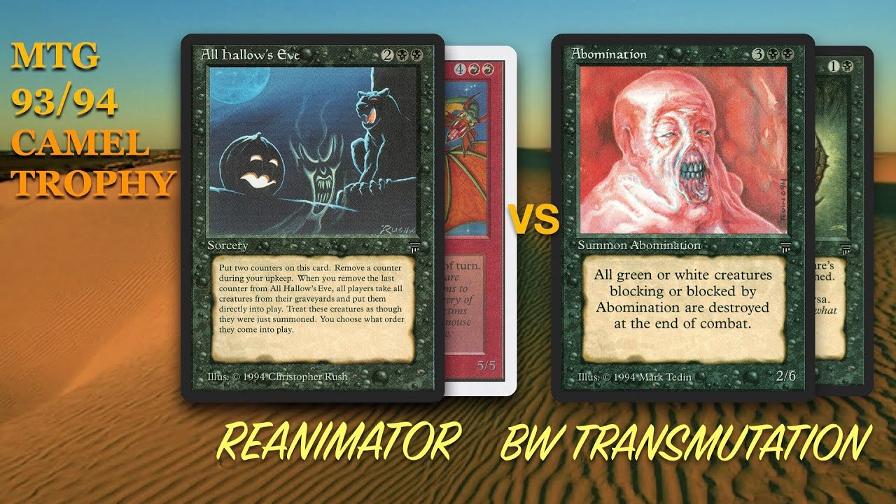Реаниматор против BW Transmutation, раунд 3 — Трофей верблюда | OS Magic the Gathering MTG 93/94 ...