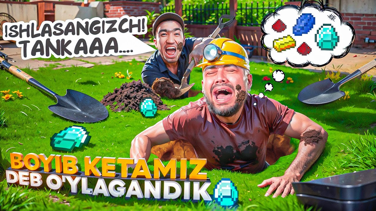 BOYIB KETAMIZ DEB O'YLAGANDIK❗ (IDIGGING)