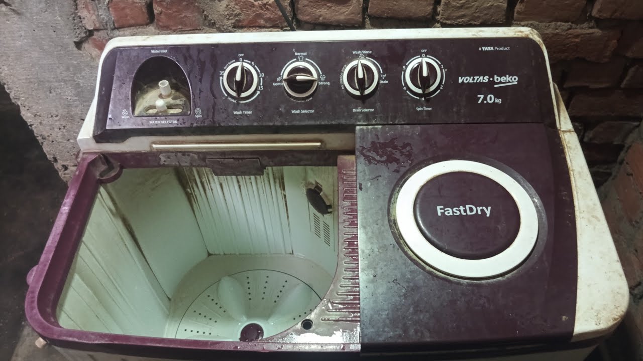 Drain Problem Voltas Washing Machine 