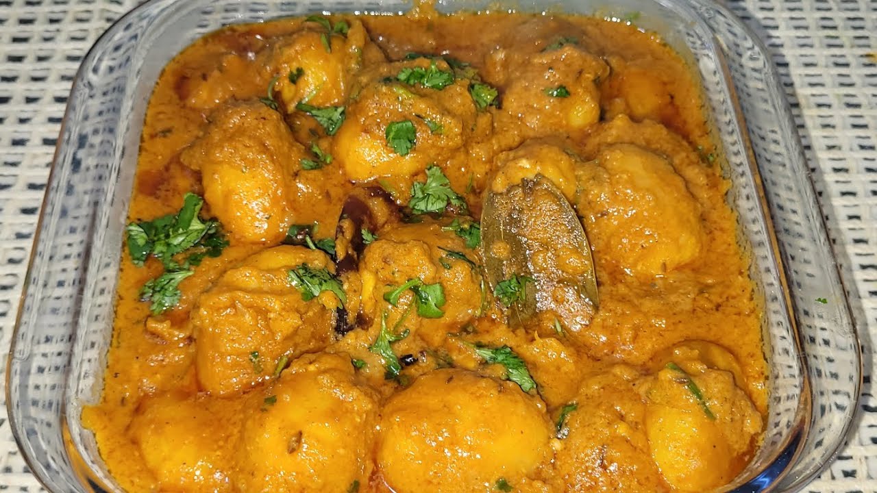 Shahi Dum Aloo Recipe 