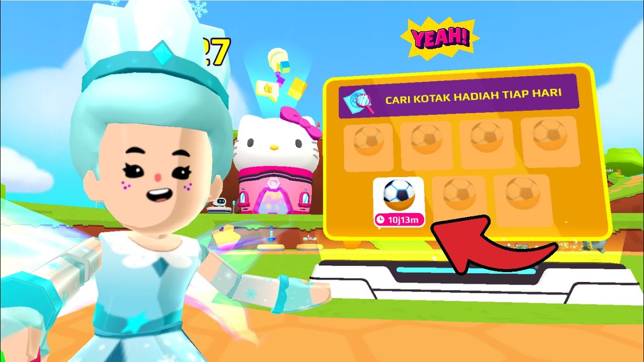 RATU ELSA KW MENCARI BOX BOLA TERAKHIR BERSAMA OLAF DI PK XD