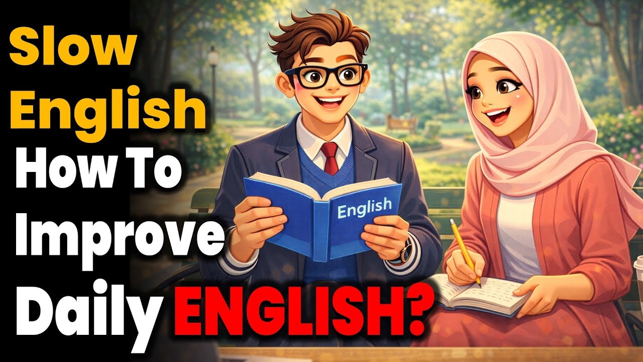 How to Improve Daily English?  | Easy & Slow English for Beginners