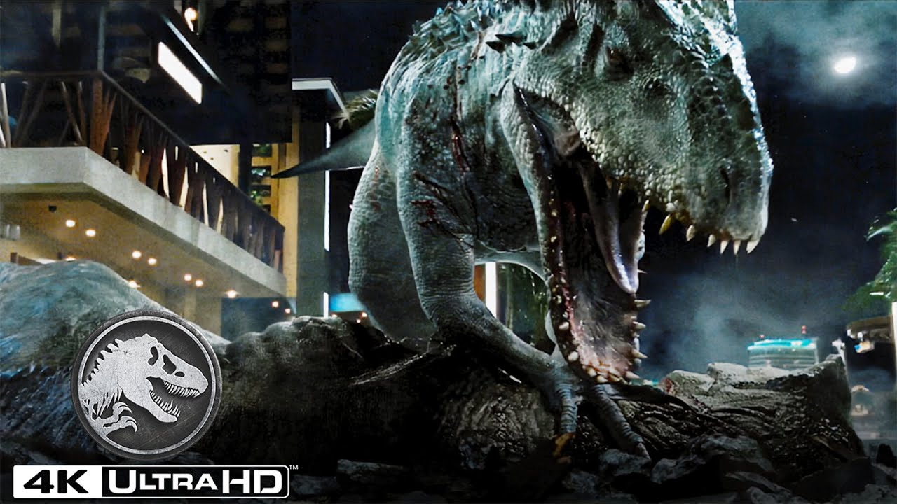 Cena da Batalha Final em 4K HDR | Jurassic World