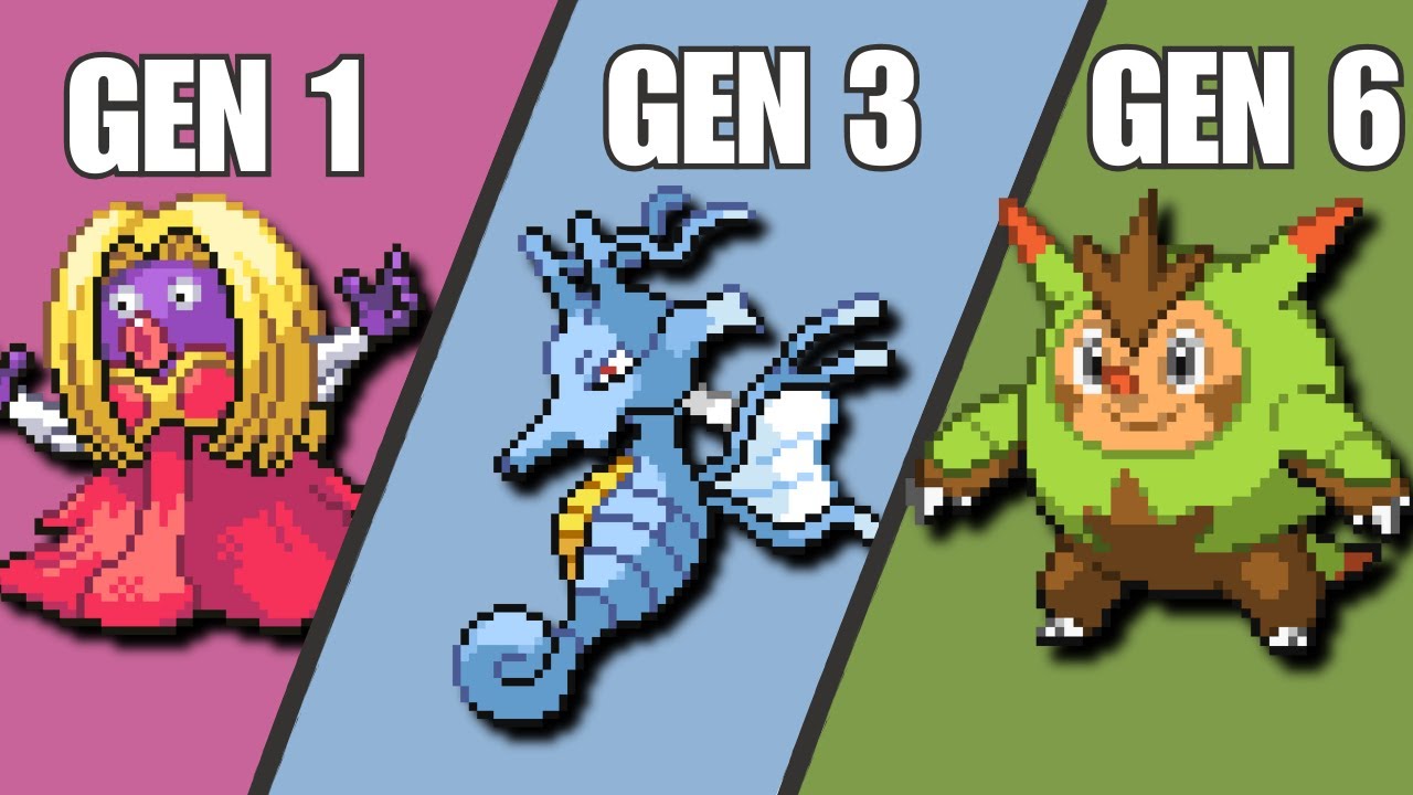 A lista definitiva dos Pokémon que NUNCA deveriam ter existido!